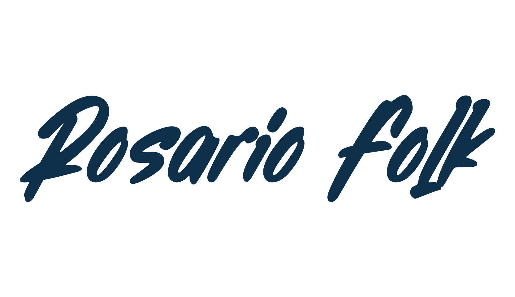 Rosario Folk, fancy decorative font preview