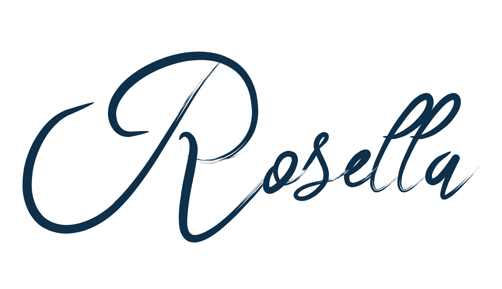 Rosella (rosella-2), calligraphy font preview