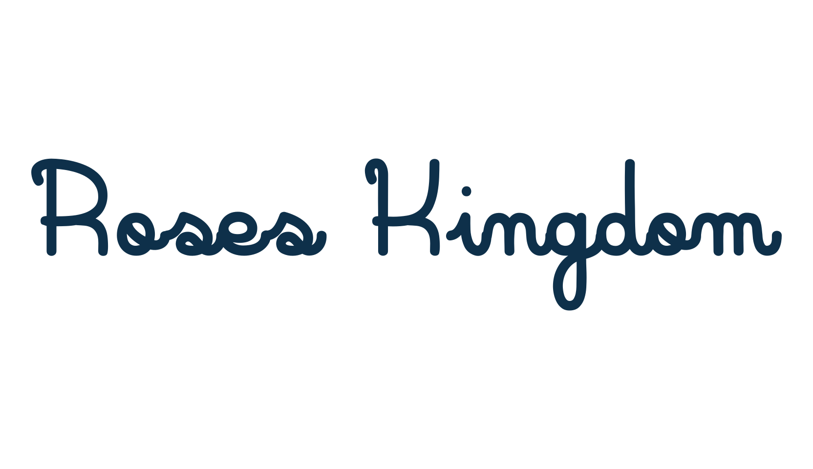 Roses Kingdom, display market font preview