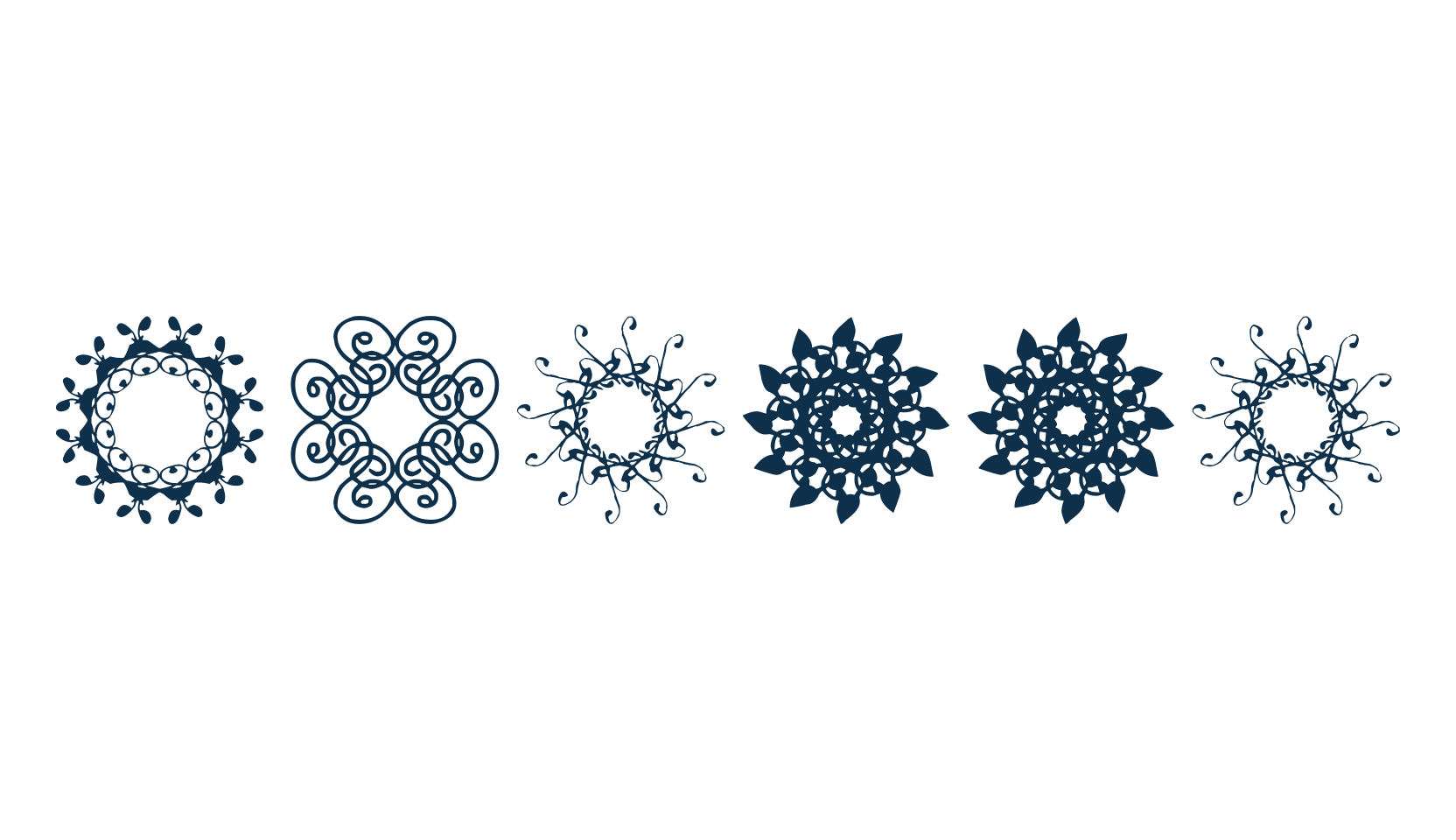 Rosette 110621, fancy decorative font preview