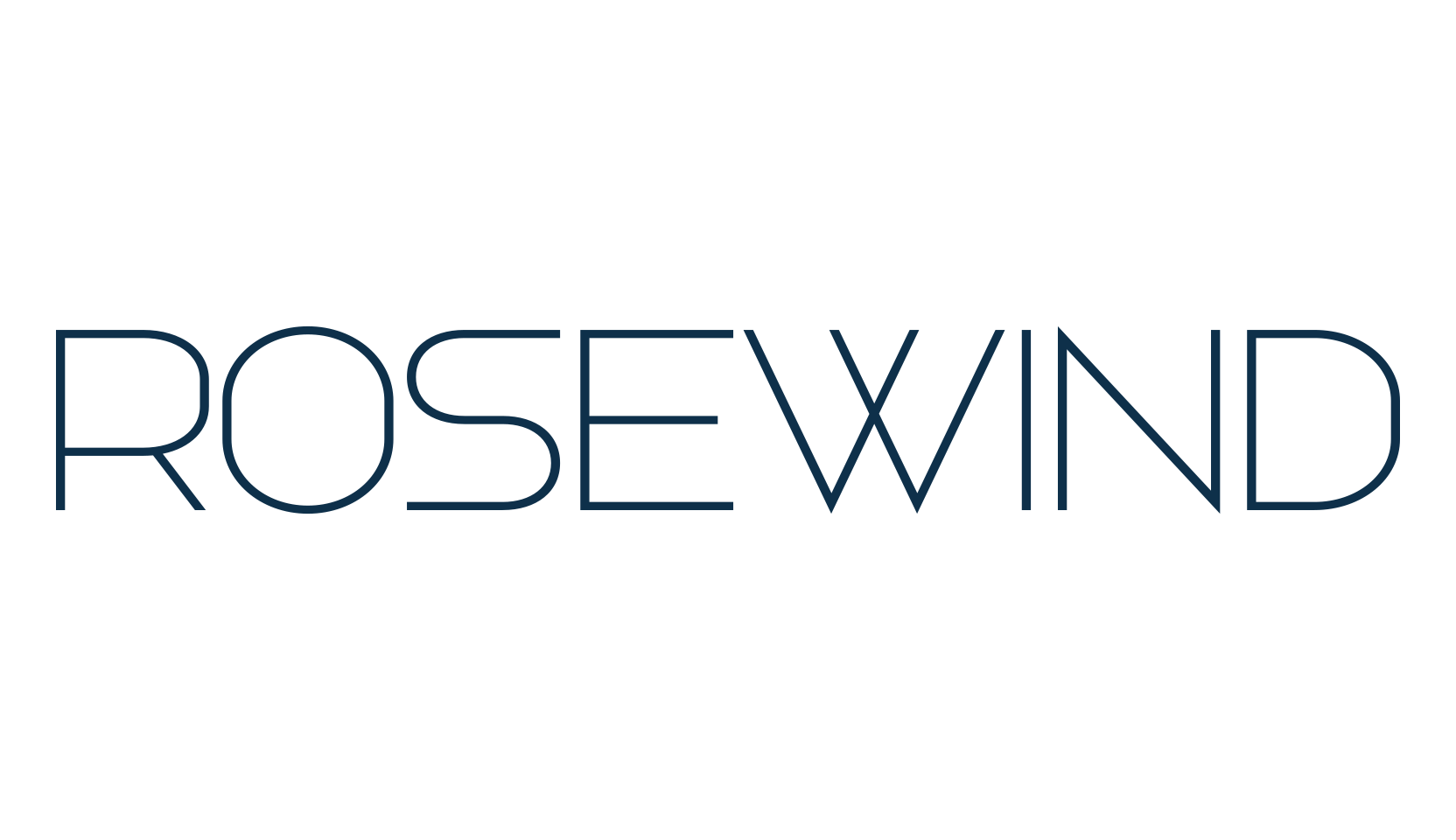 Rosewind, sans serif font preview