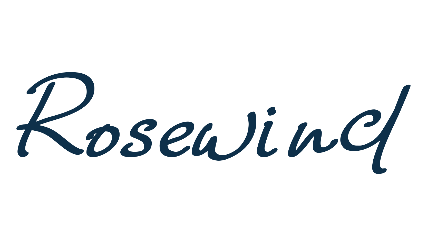 Rosewind (rosewind), handwriting font preview