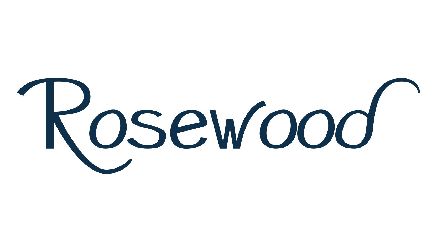 Rosewood, various font preview