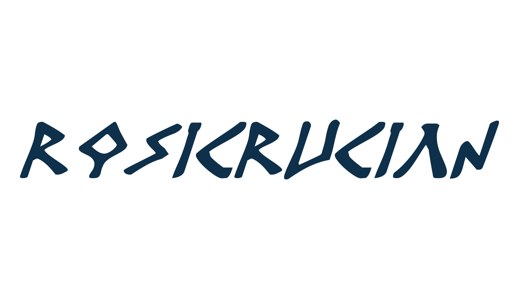 Rosicrucian, various font preview