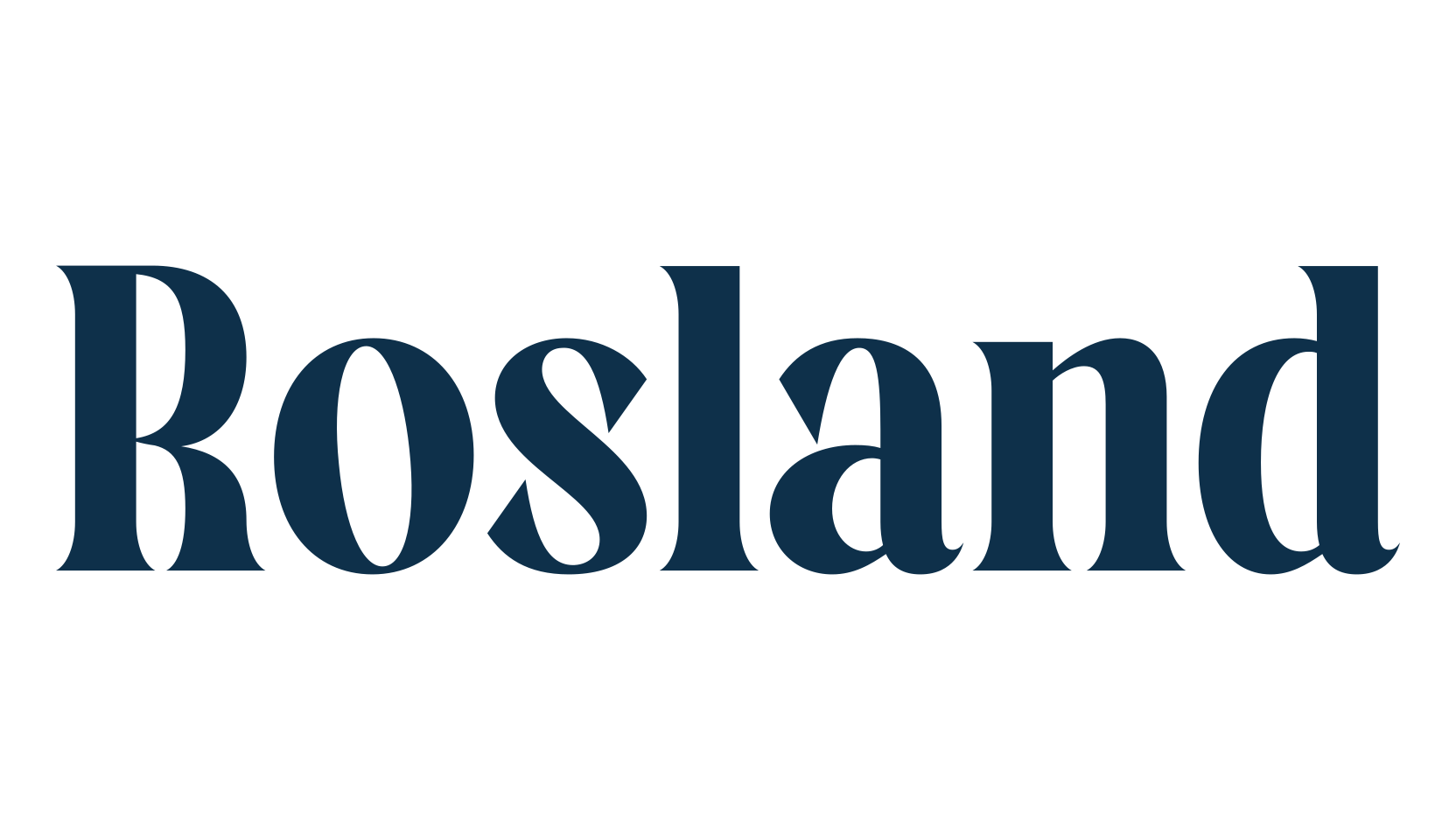 Rosland, serif font preview