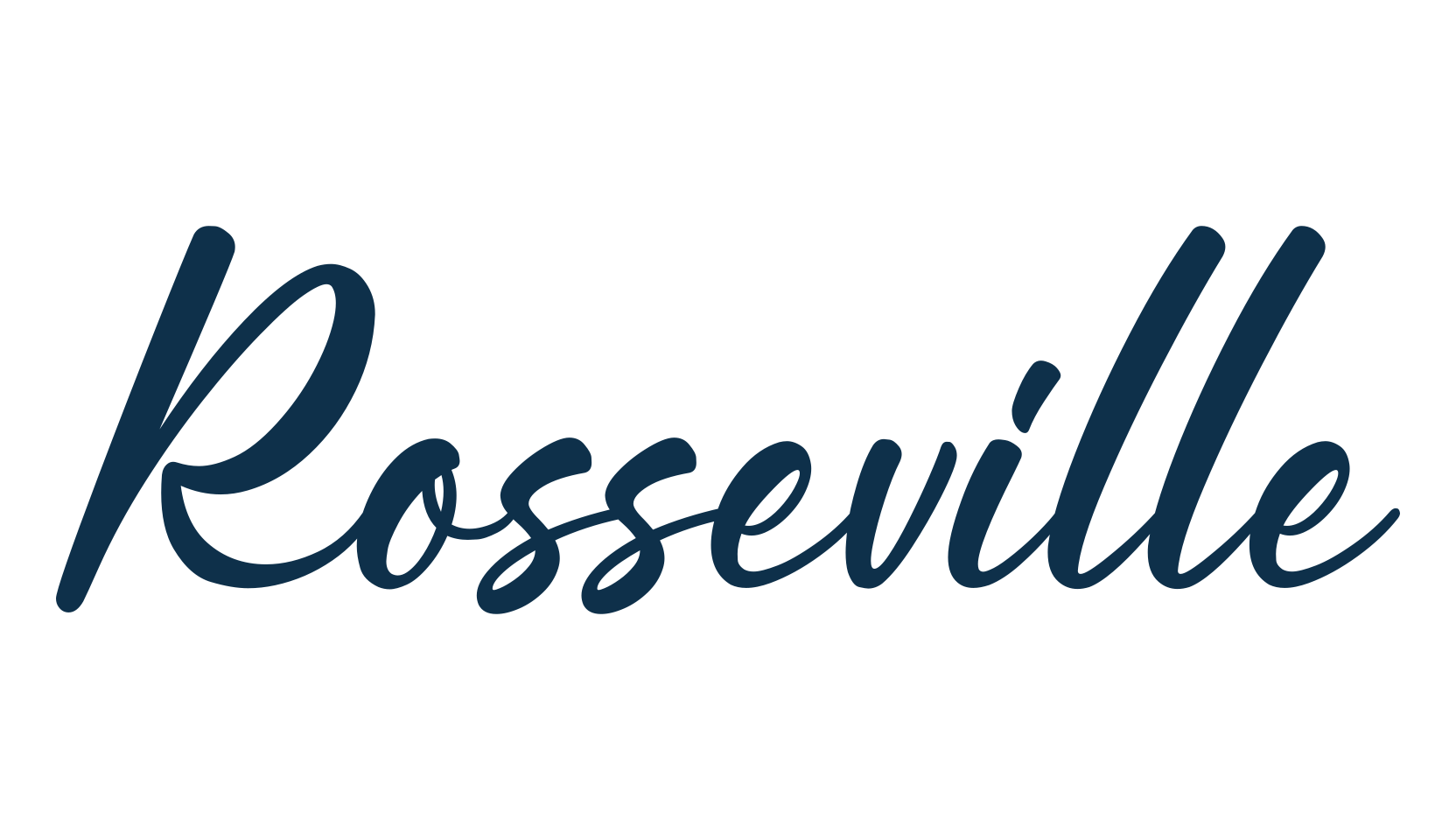 Rosseville, fancy various decorative script calligraphy font preview