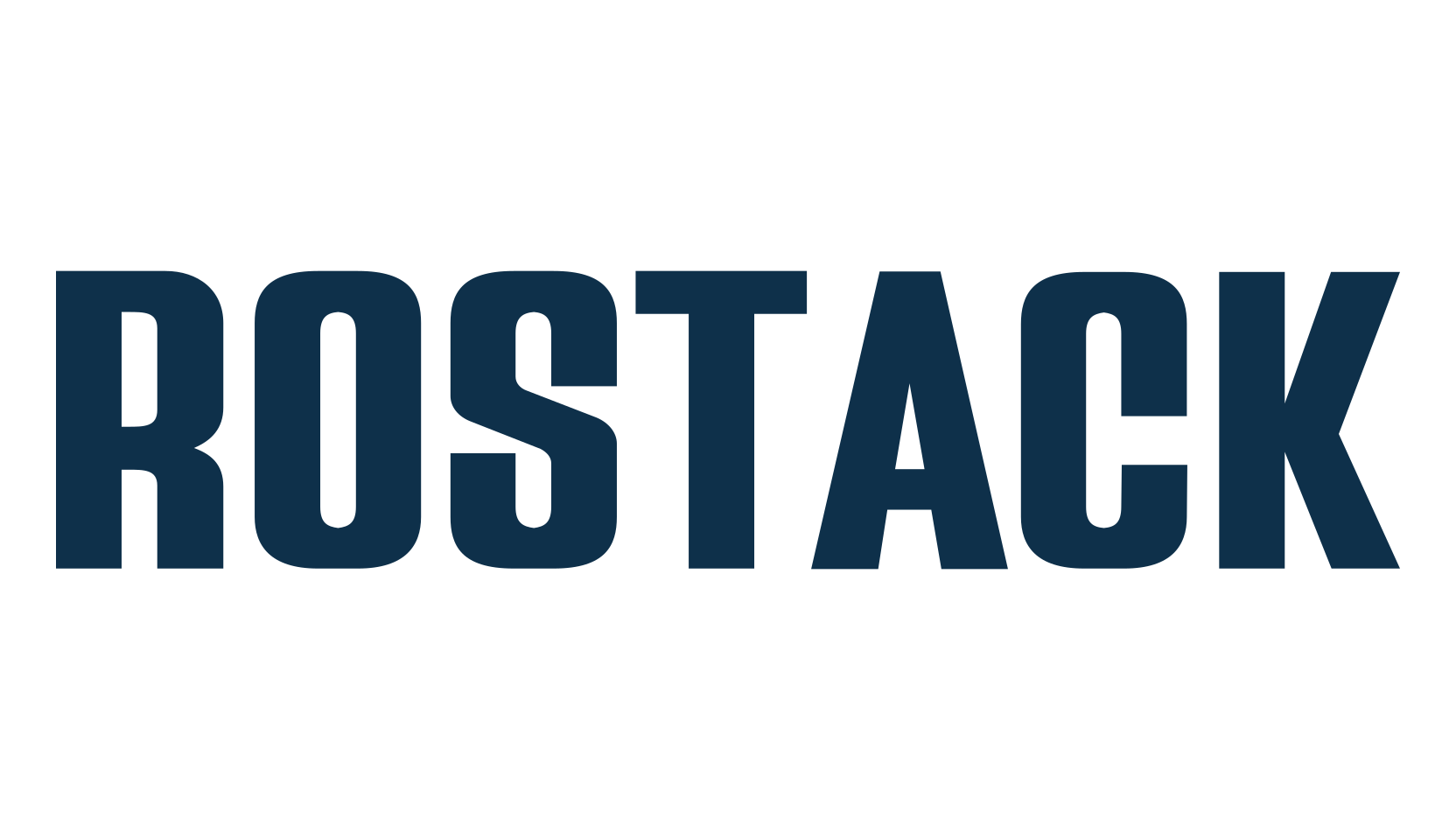 Rostack, sans serif font preview
