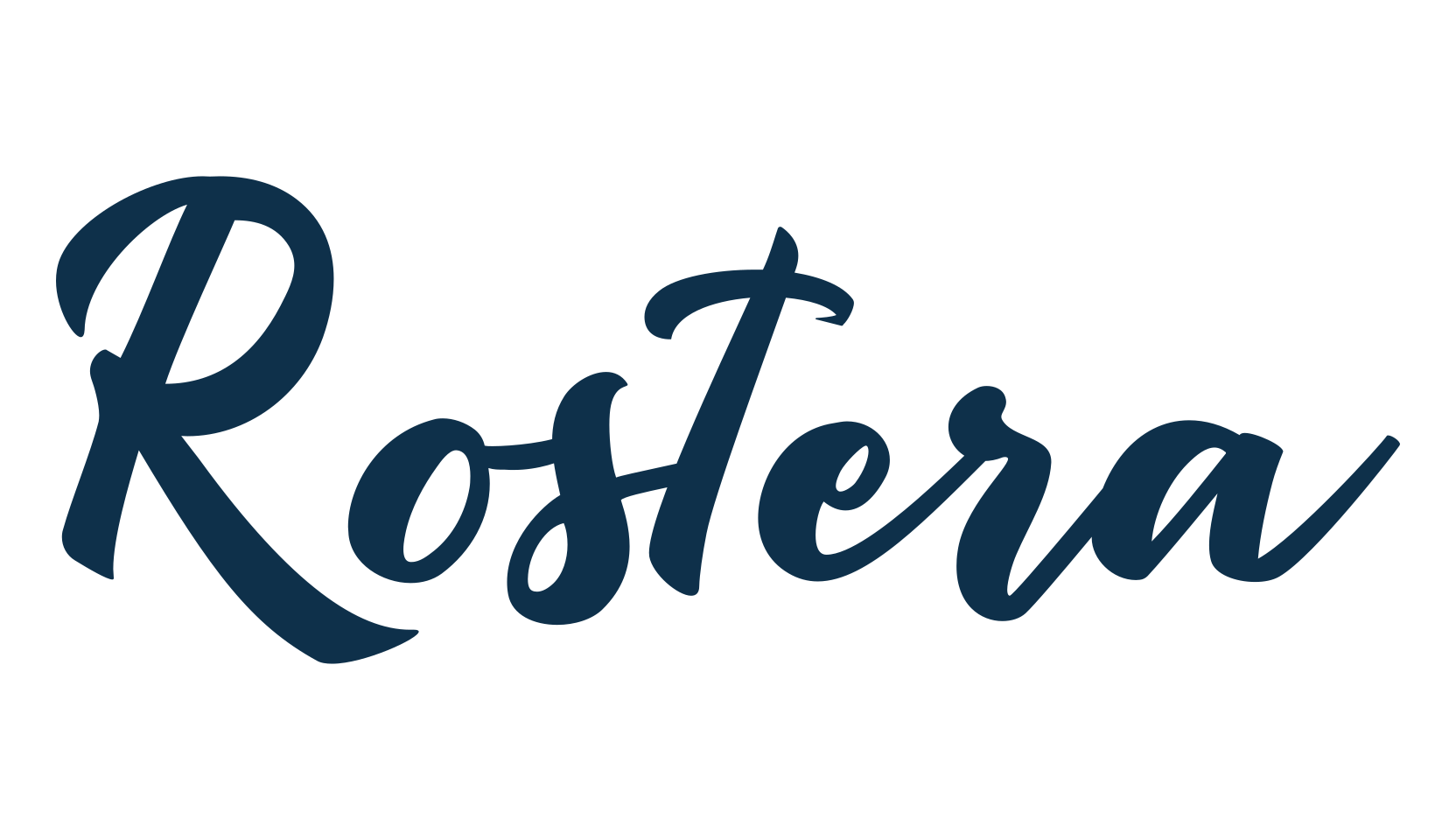 Rostera, various font preview