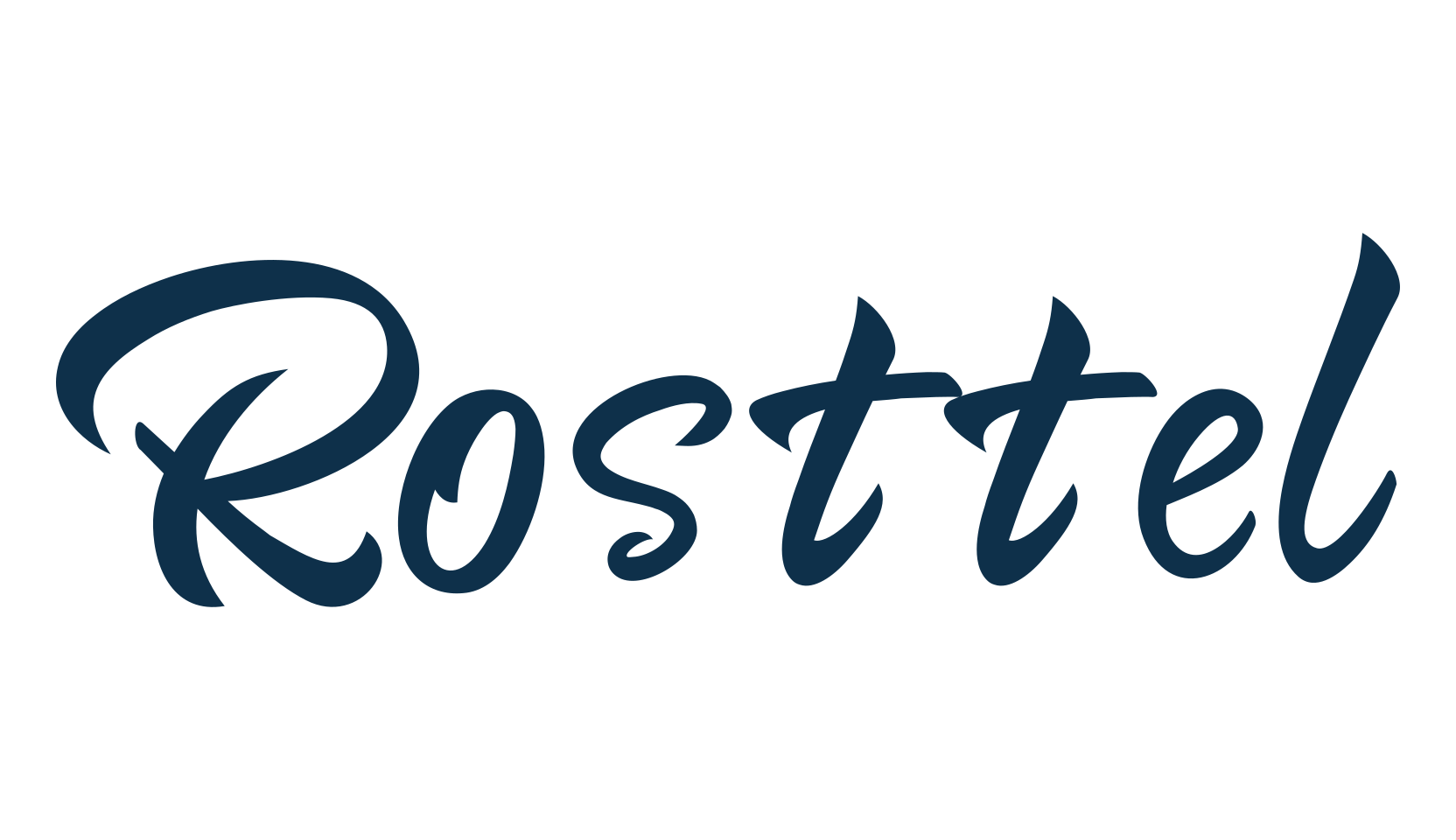 Rosttel, display market font preview