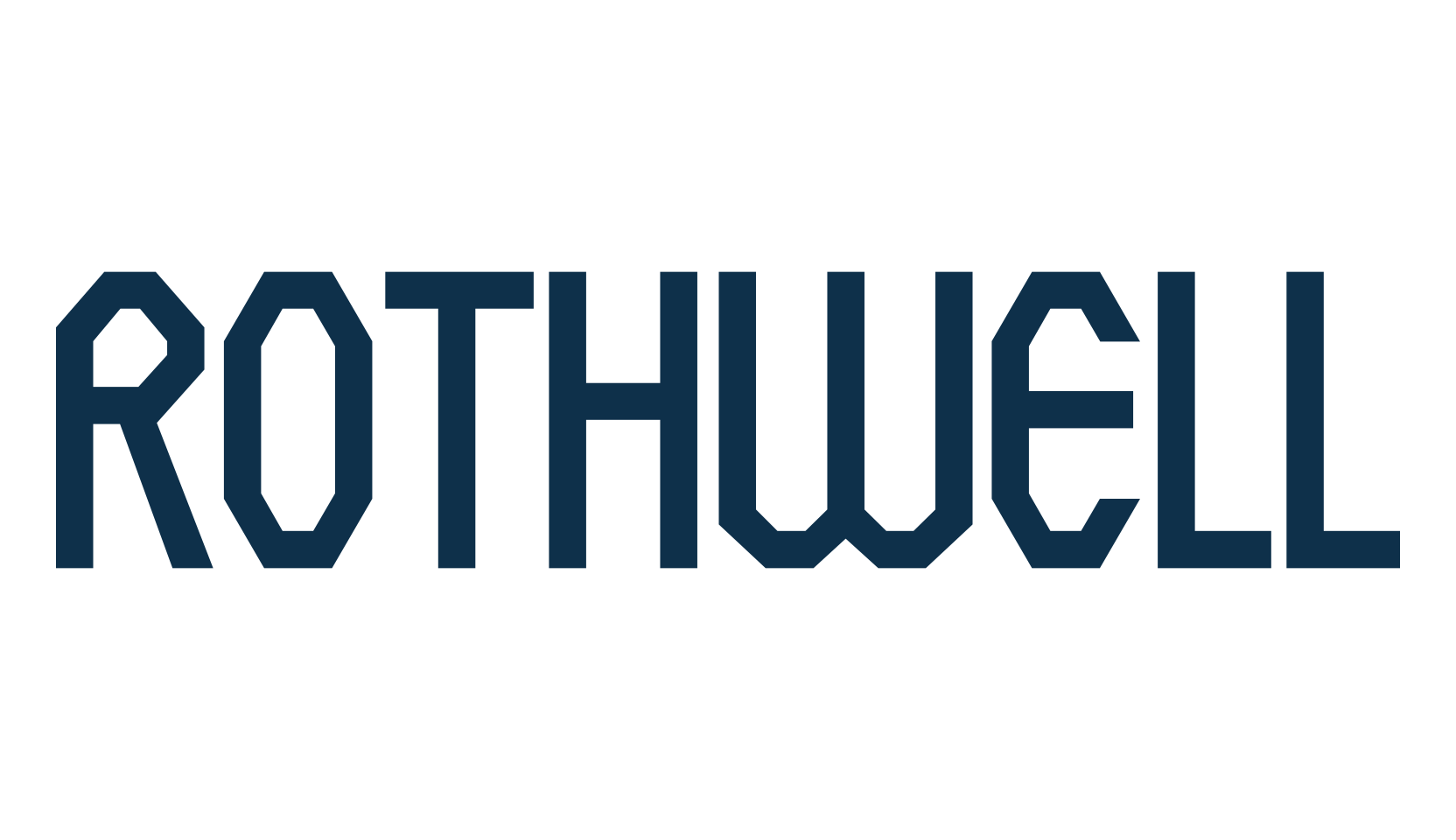 Rothwell, fancy retro decorative font preview
