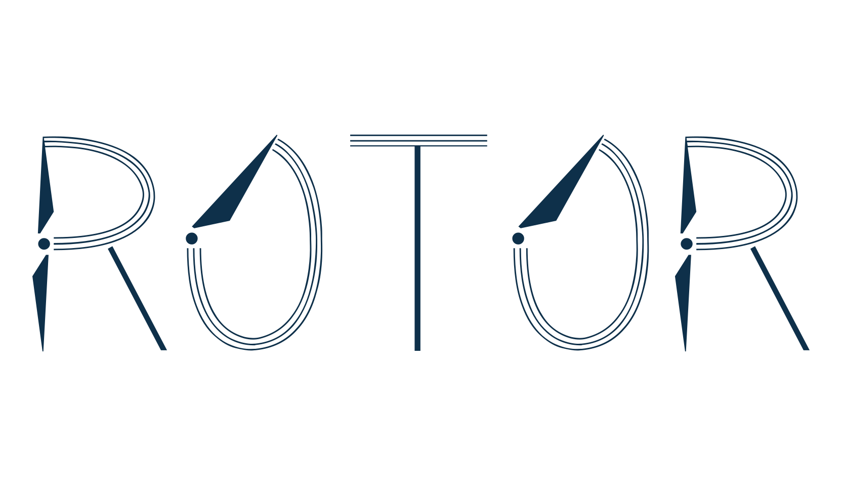 Rotor, decorative font preview