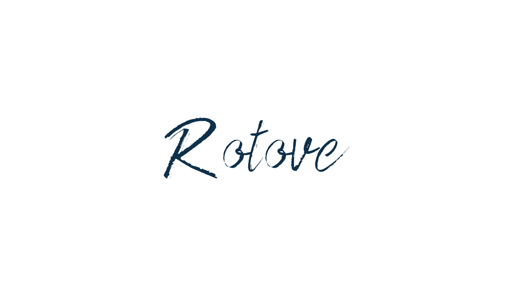 Rotove, script brush fancy decorative calligraphy font preview