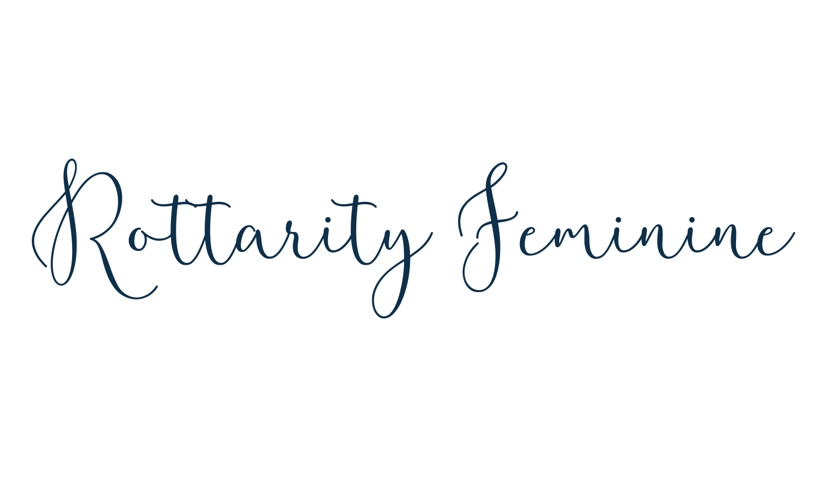 Rottarity Feminine, script calligraphy fancy decorative font preview