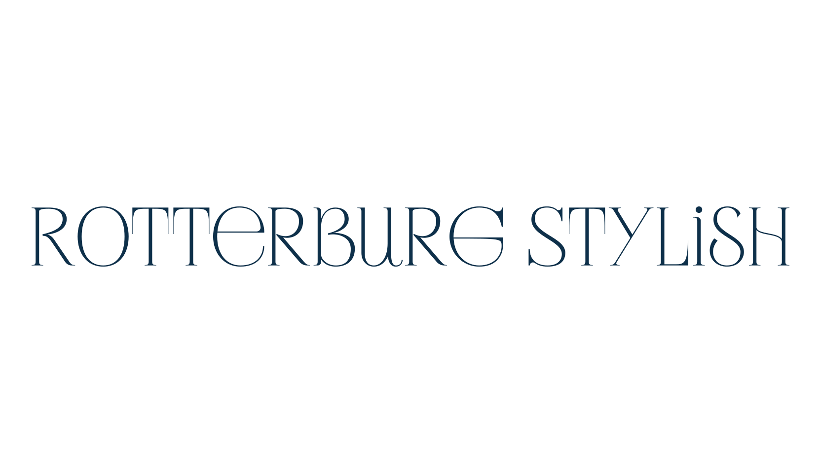 Rotterburg Stylish, basic serif font preview