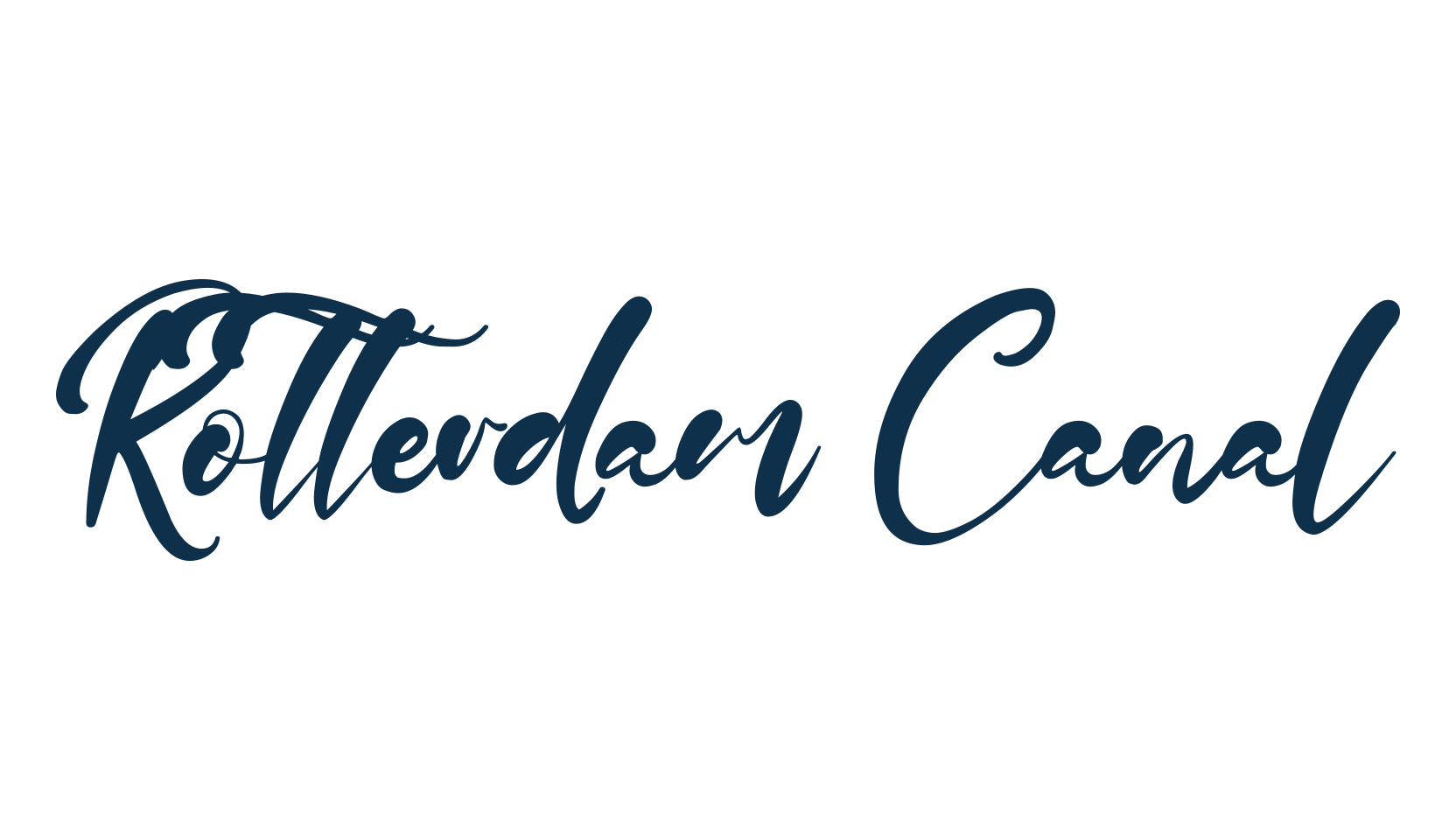 Rotterdam Canal, display market font preview