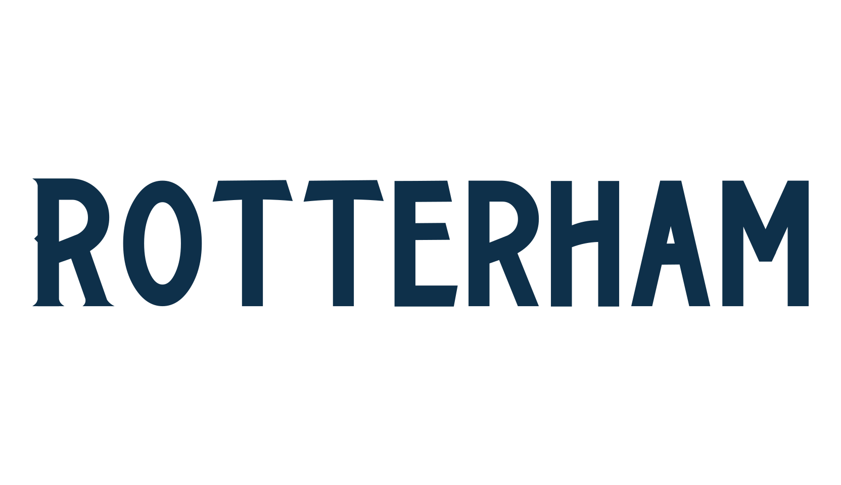 Rotterham, fancy retro decorative font preview