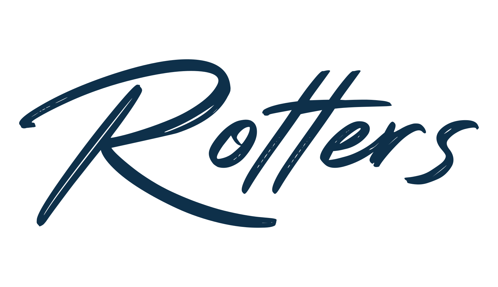 Rotters, brush font preview