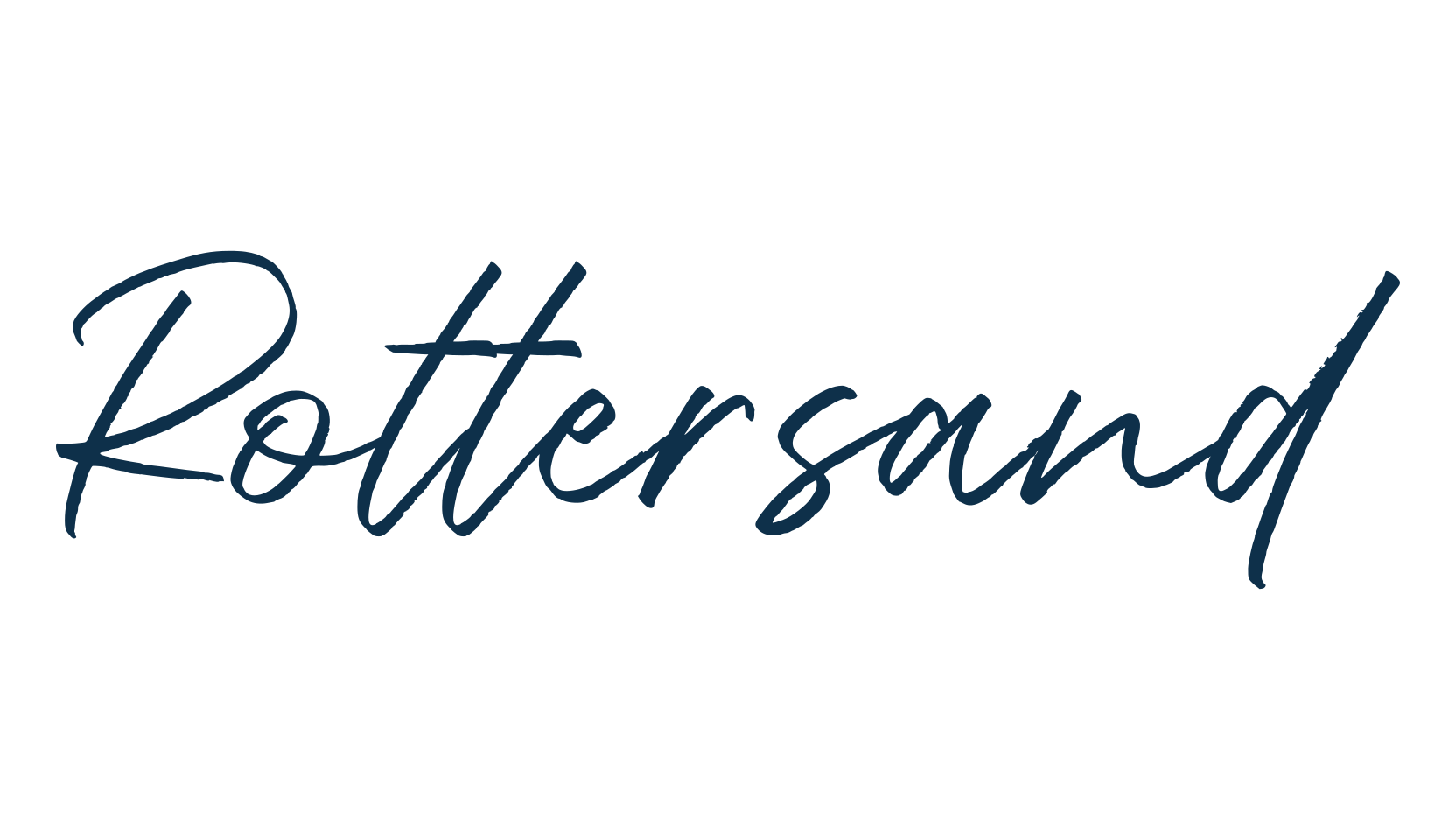 Rottersand, script handwritten fancy decorative calligraphy font preview