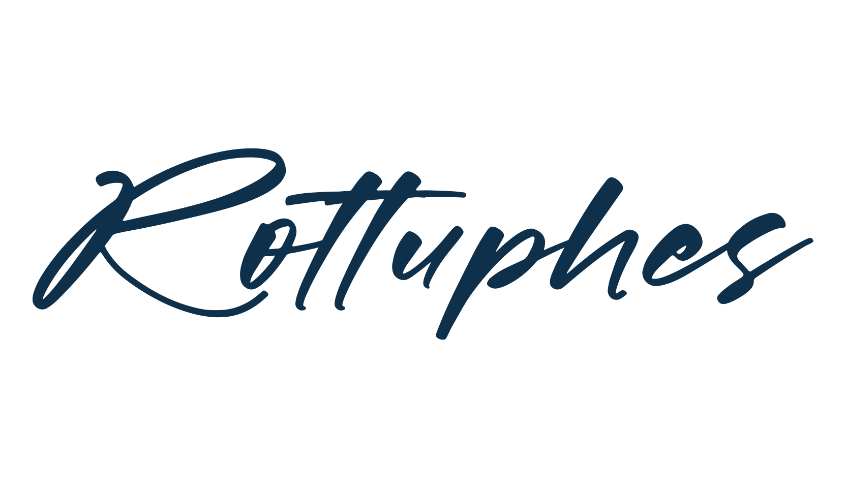 Rottuphes, script handwritten fancy decorative calligraphy font preview