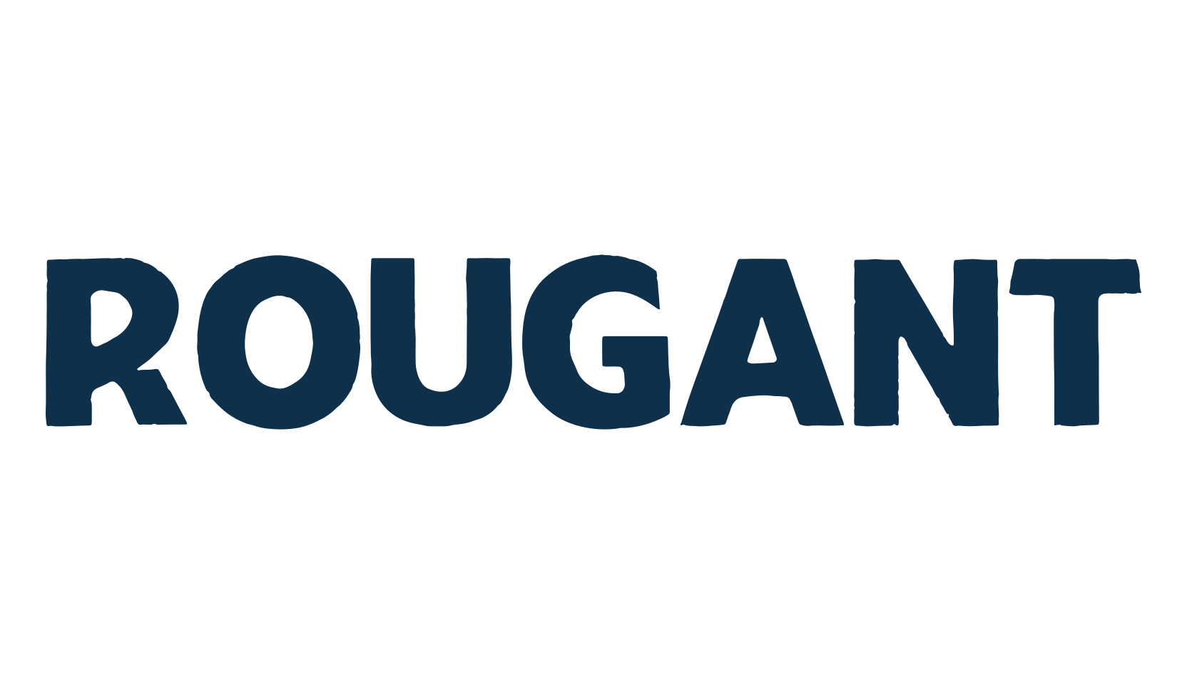 Rougant, fancy retro decorative font preview