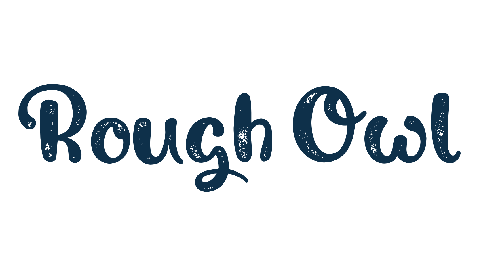 Rough Owl, various font preview