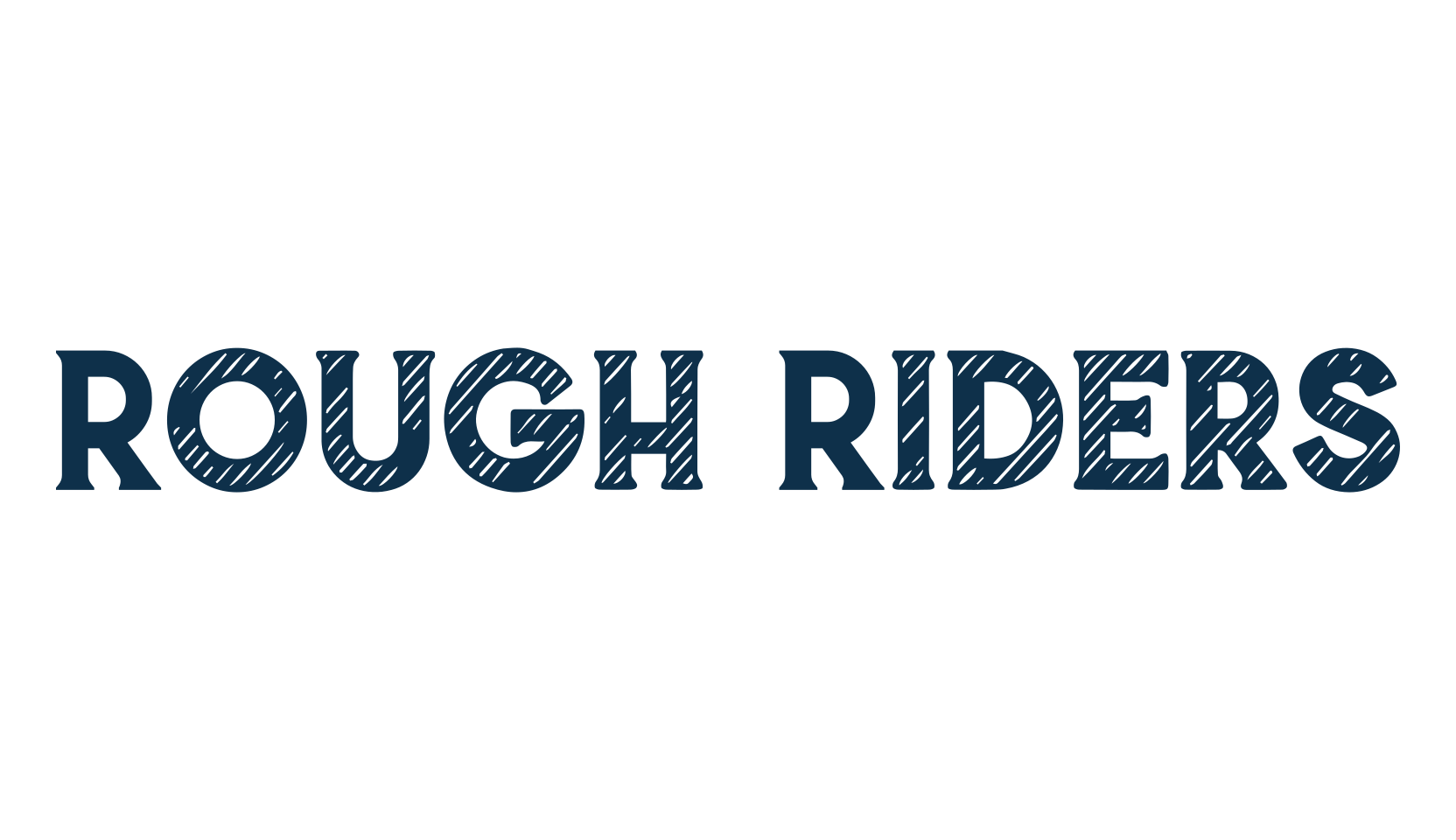 Rough Riders, fancy retro decorative font preview