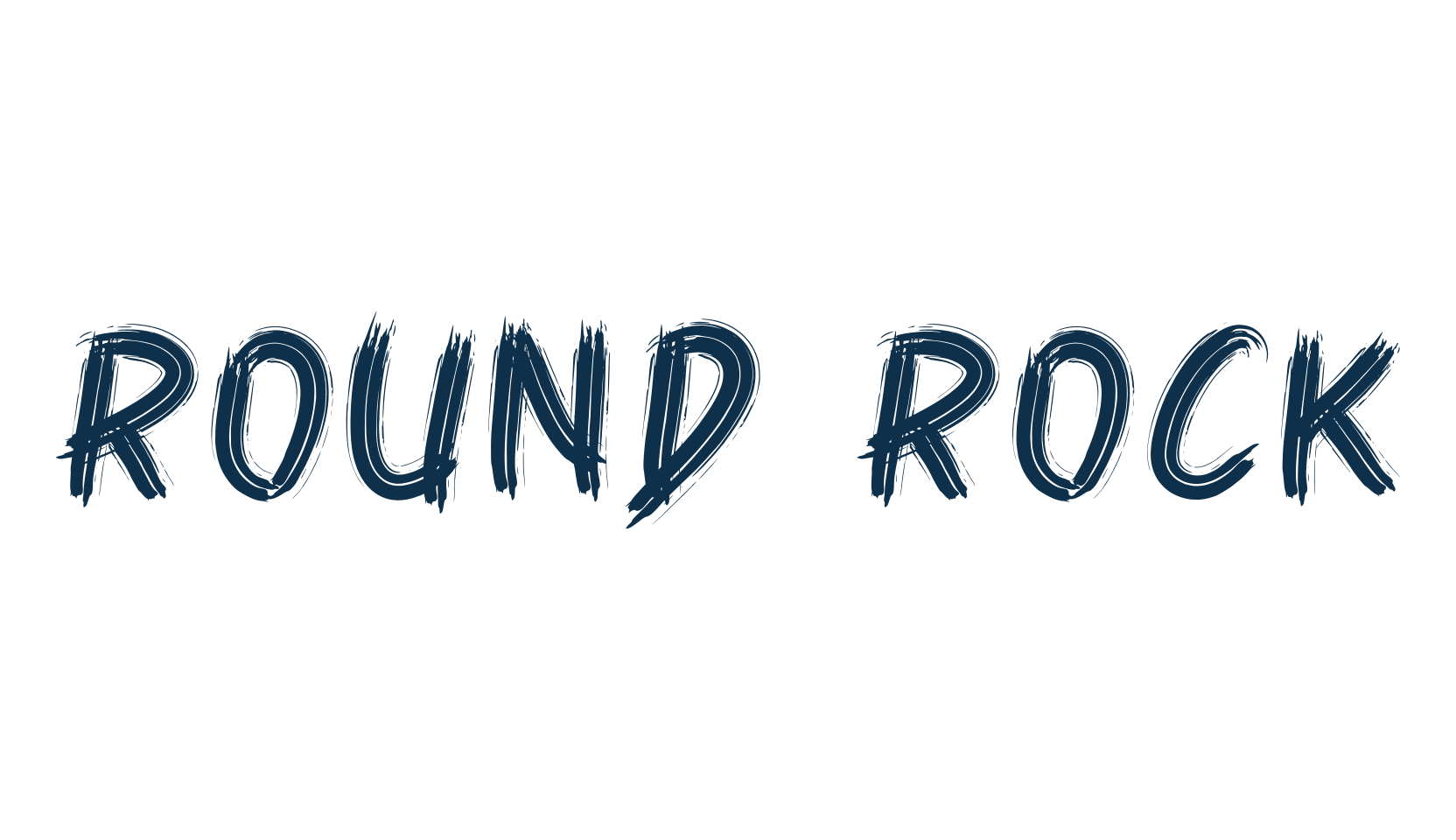 Round Rock, script brush fancy decorative calligraphy font preview