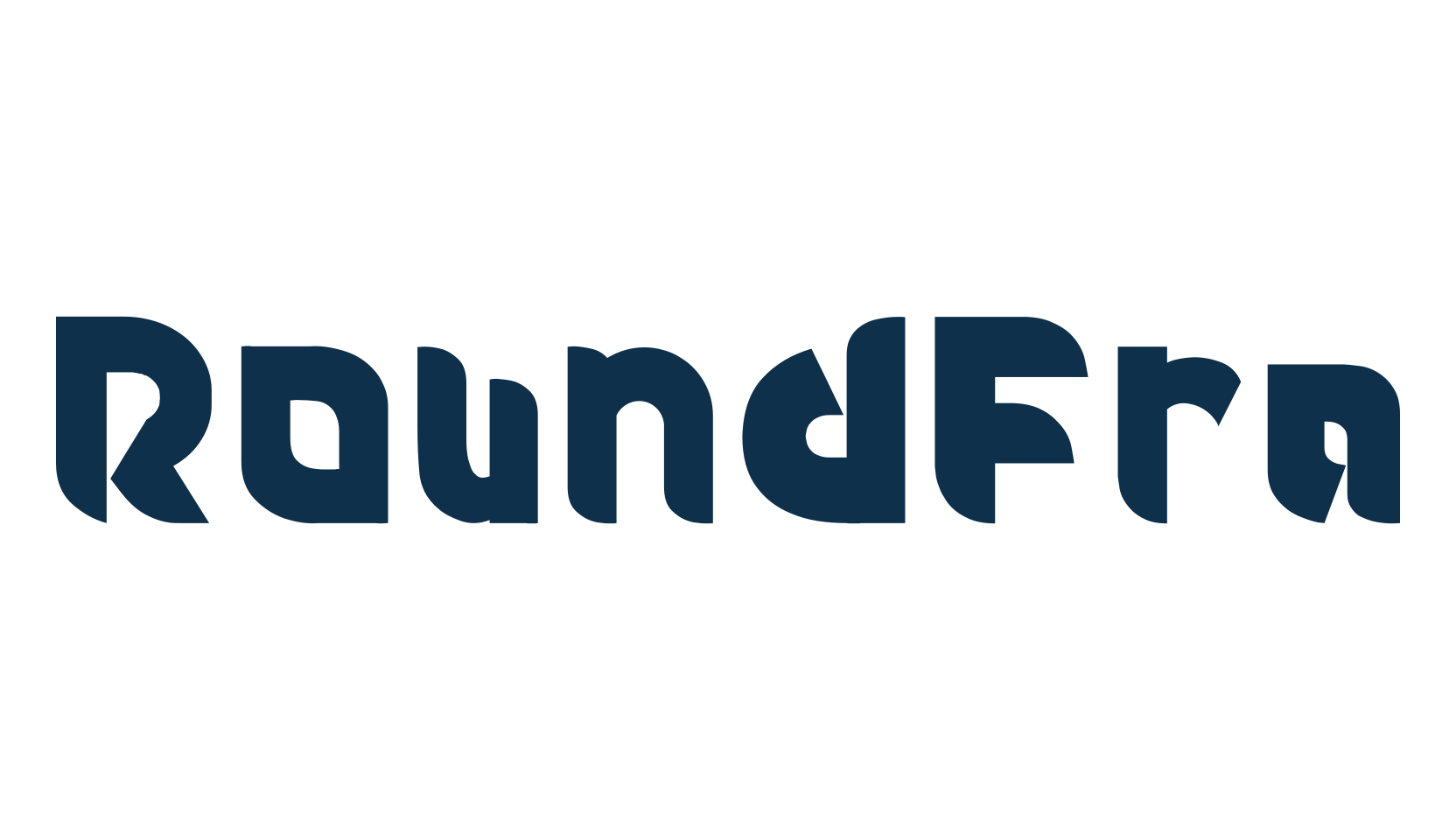 Roundfra, fancy various decorative font preview