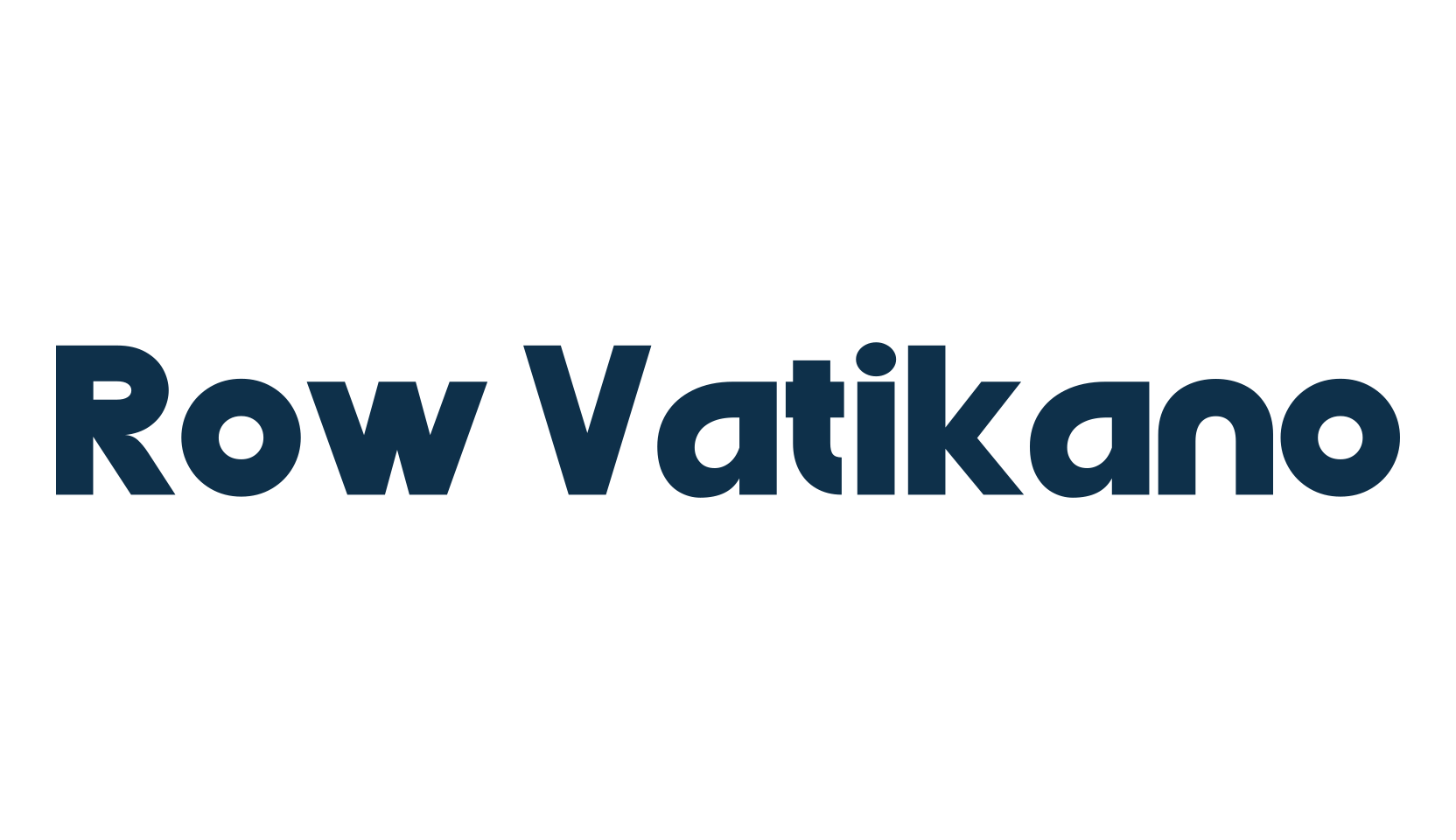 Row Vatikano, basic sans serif font preview