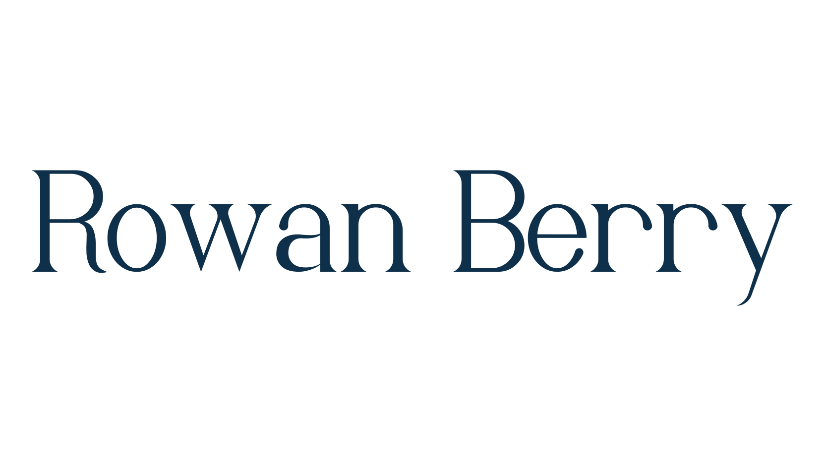 Rowan Berry, serif font preview