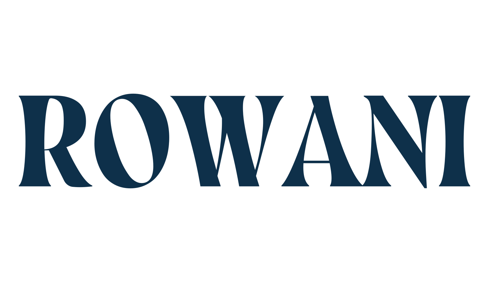 Rowani, serif font preview