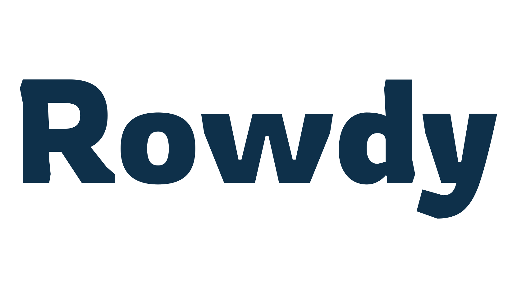 Rowdy (rowdy-2), fancy various basic font preview