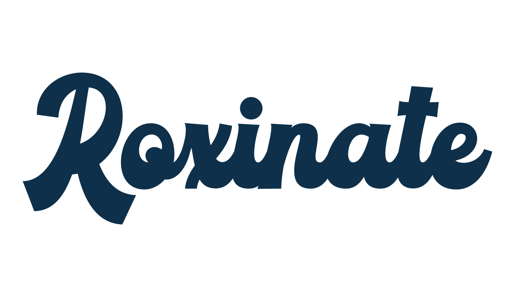 Roxinate, old school font preview