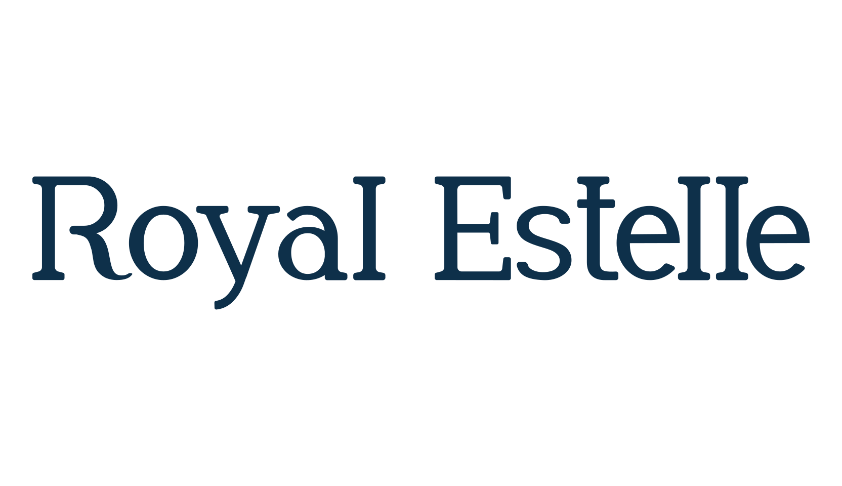 Royal Estelle, basic serif font preview