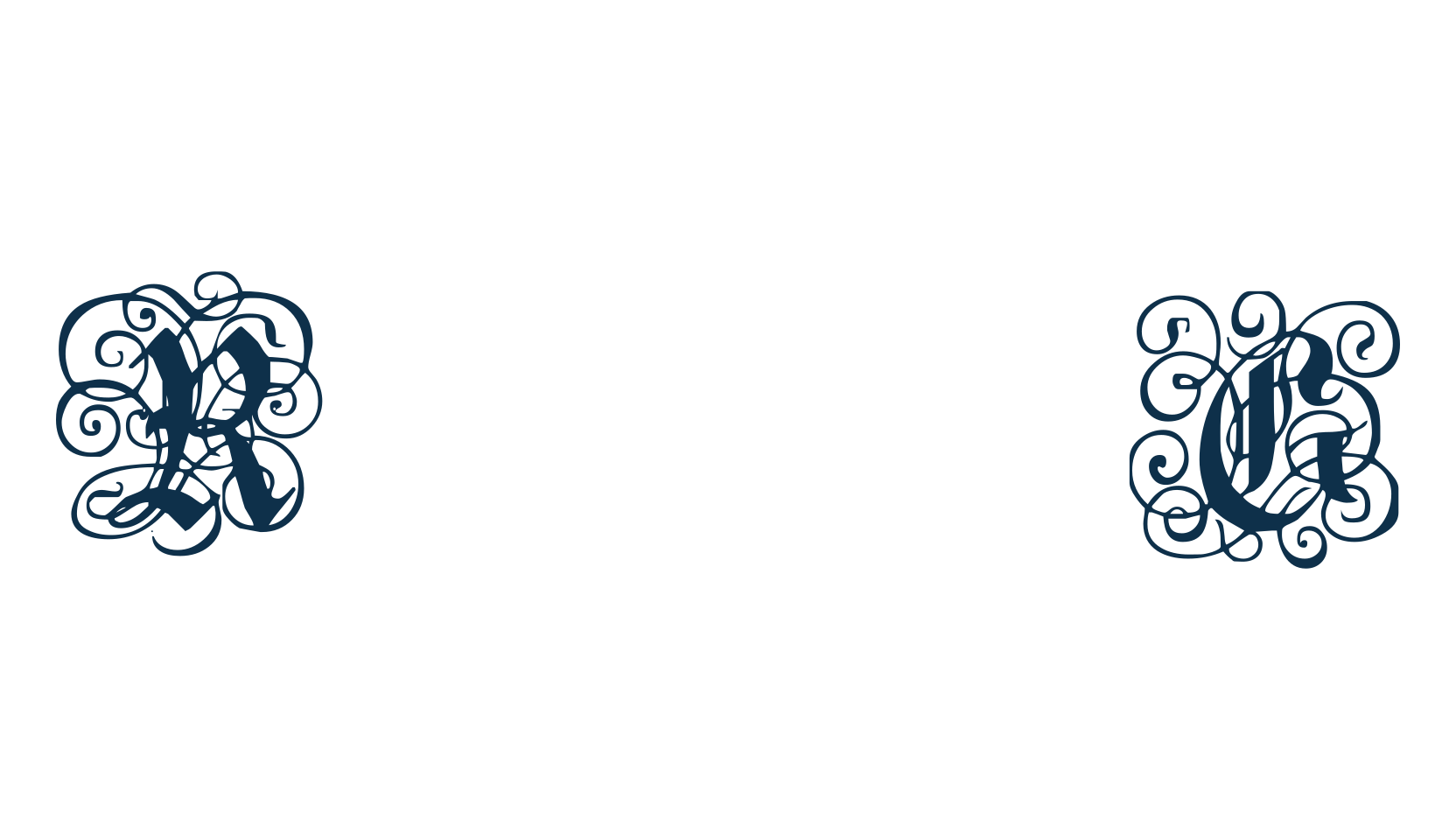 Royal Gothic, initials font preview