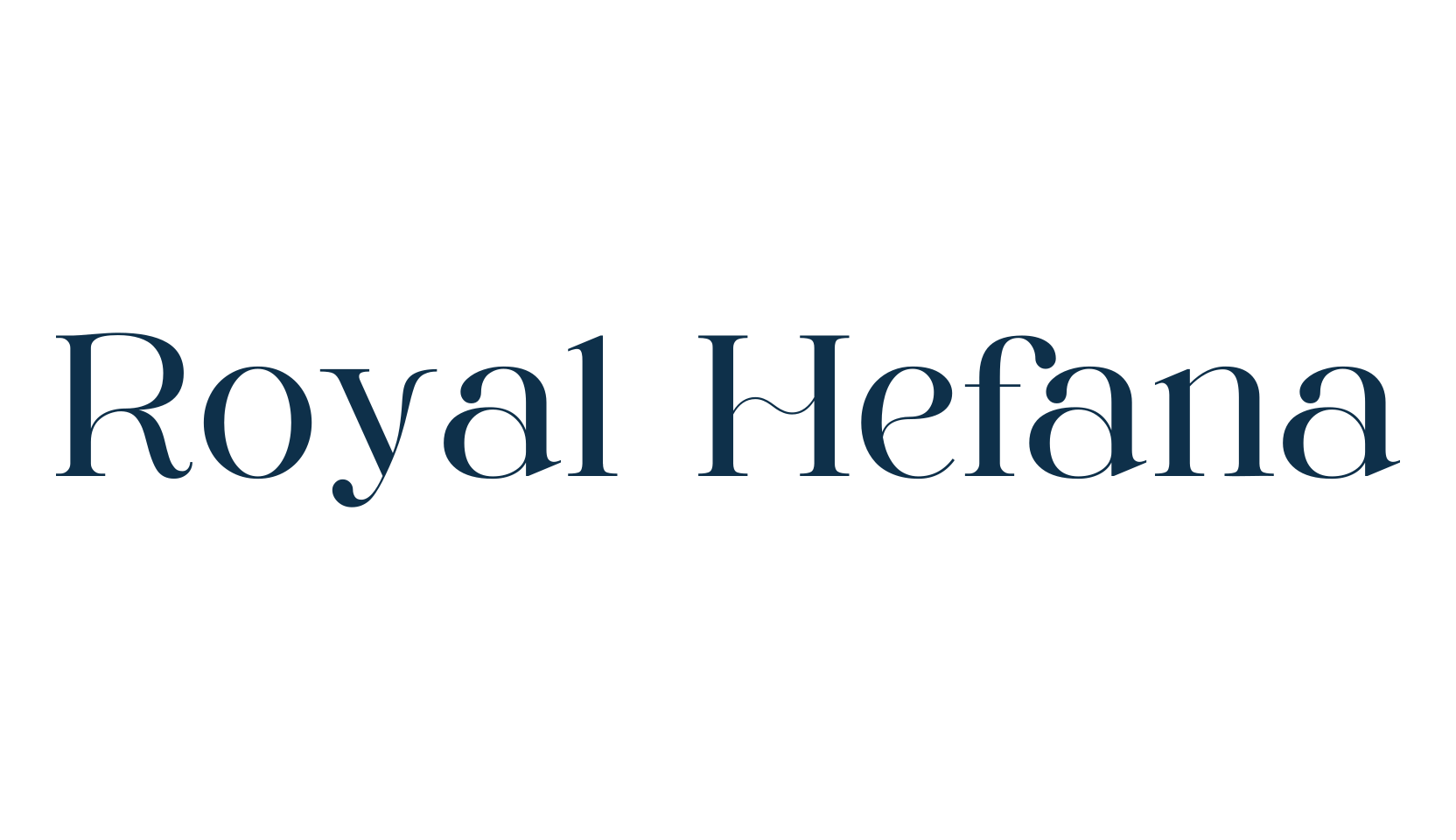 Royal Hefana, basic serif font preview