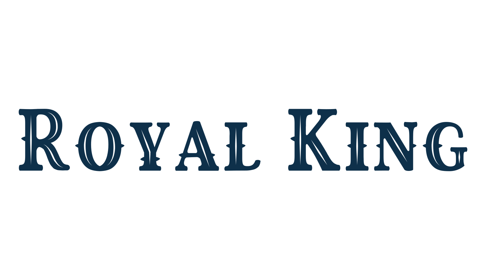 Royal King, various font preview