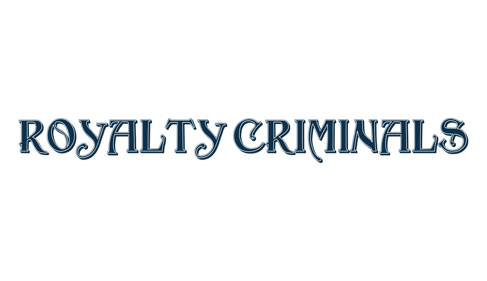 Royalty Criminals, celtic font preview