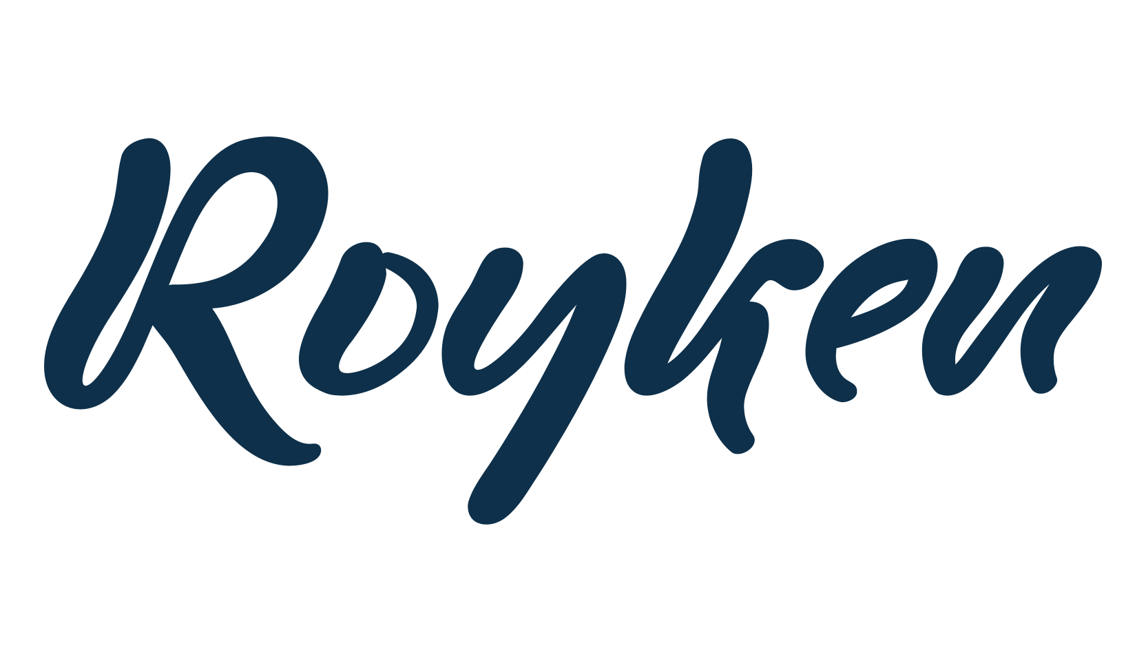 Royken, display market font preview