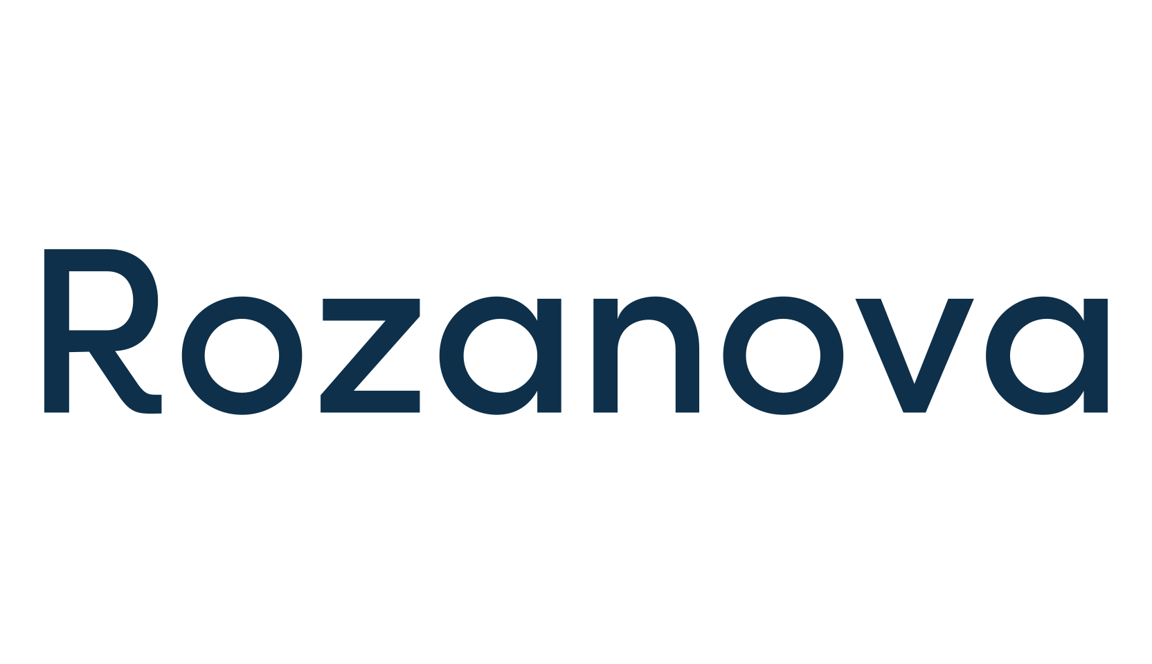 Rozanova, sans serif font preview
