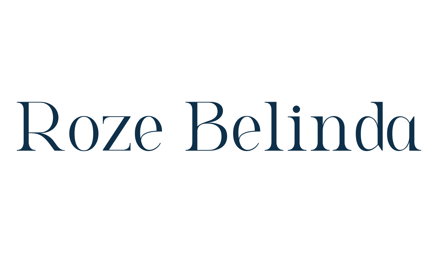 Roze Belinda, serif font preview