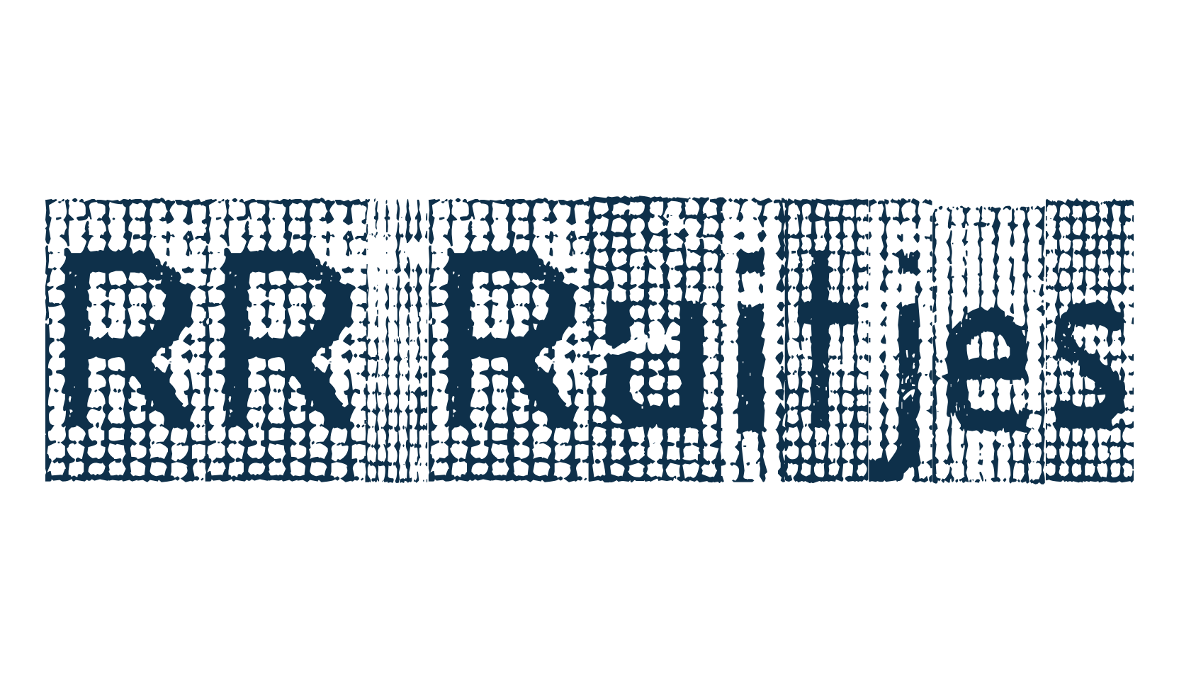 RR Ruitjes, grid font preview