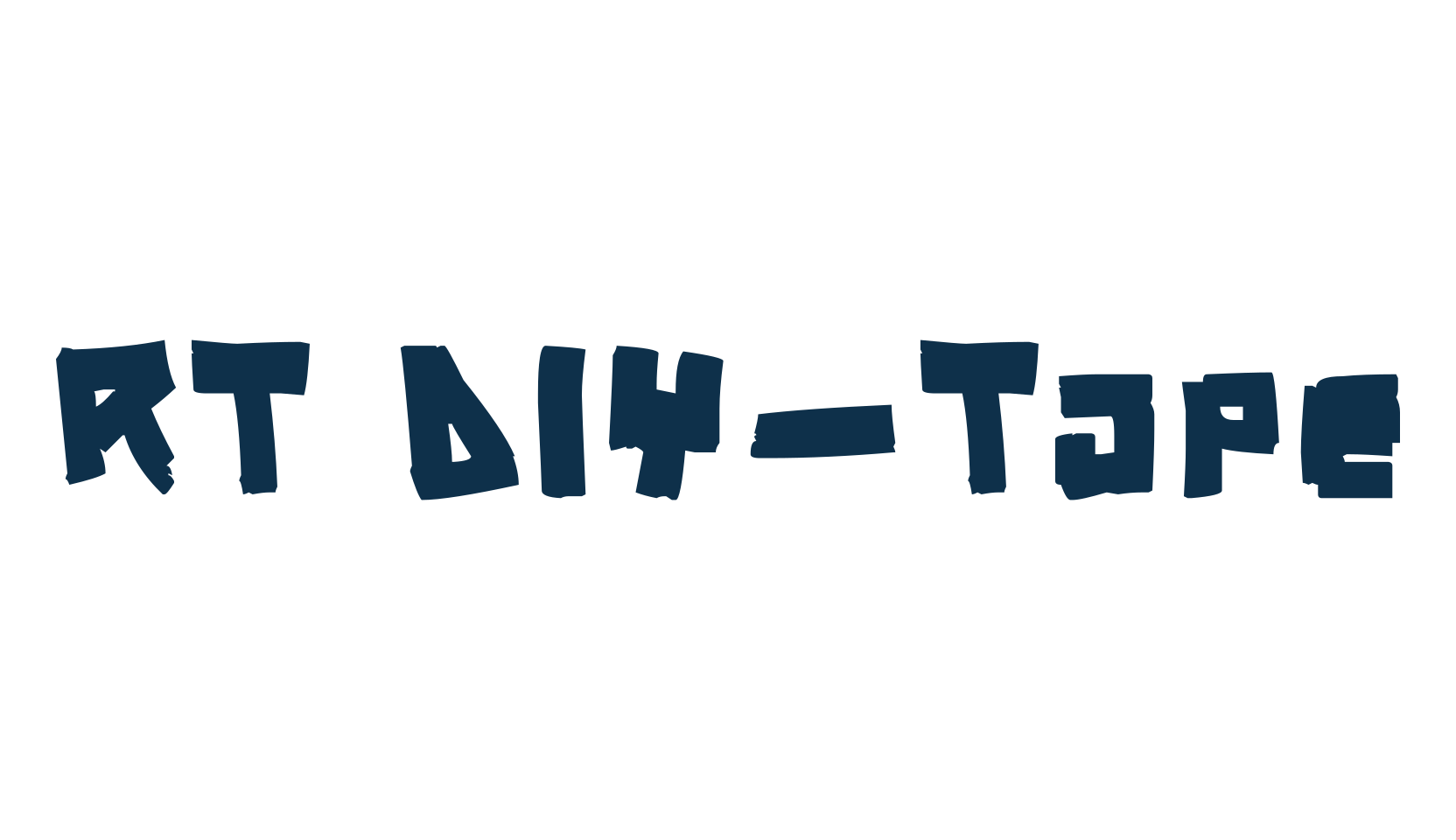 RT DIY-Tape, graffiti font preview