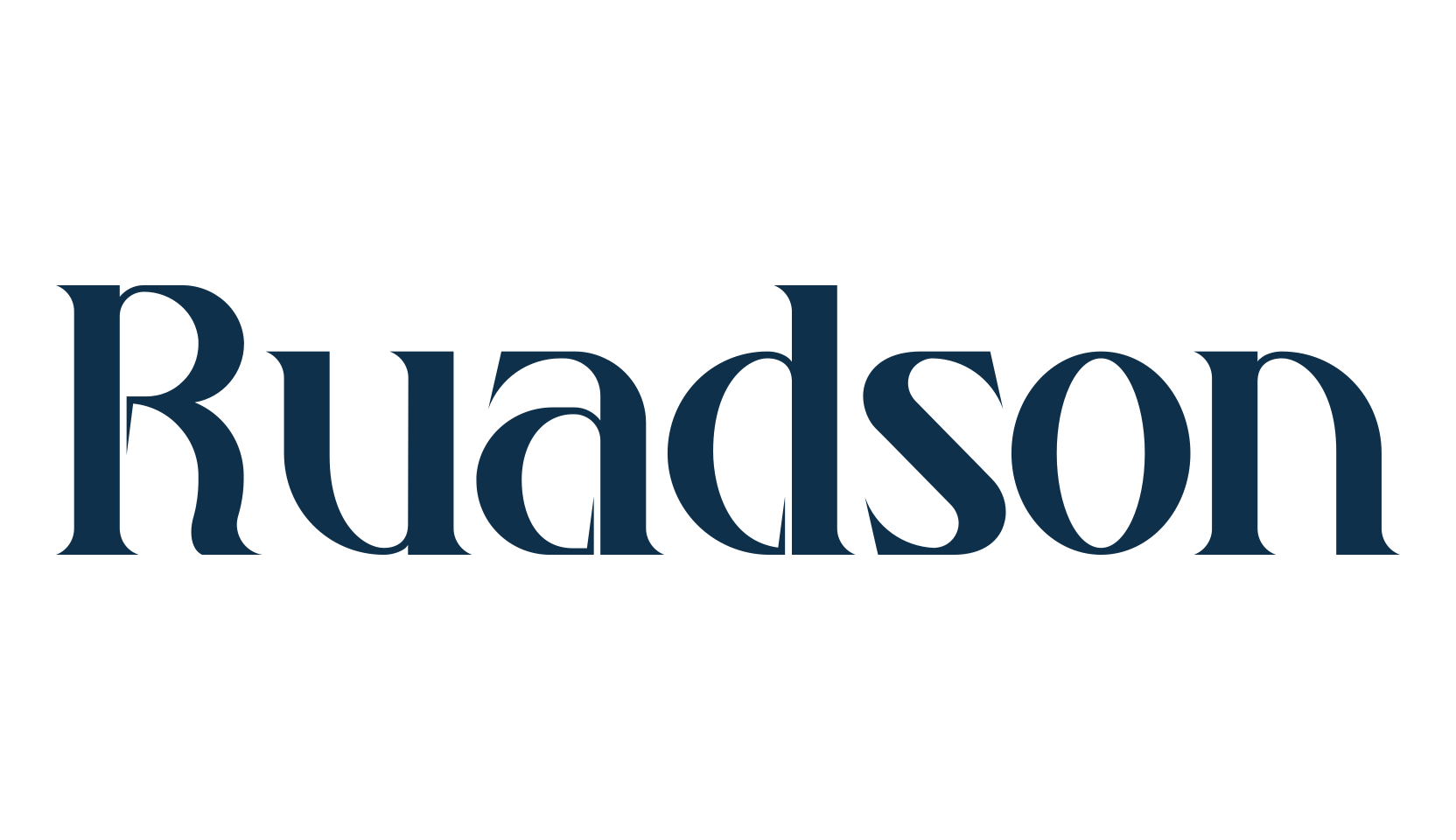 Ruadson, basic serif font preview