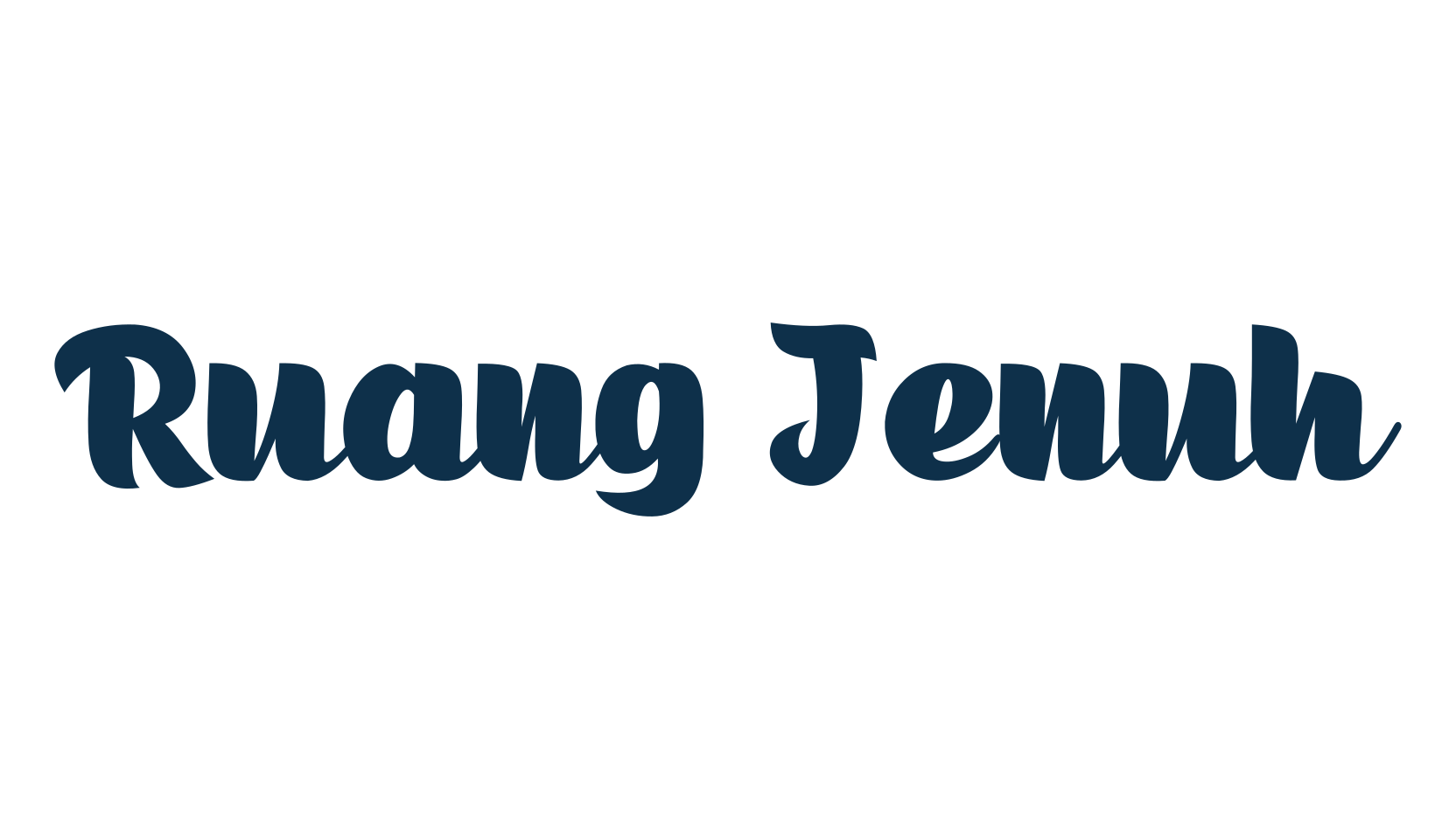 Ruang Jenuh, fancy decorative font preview
