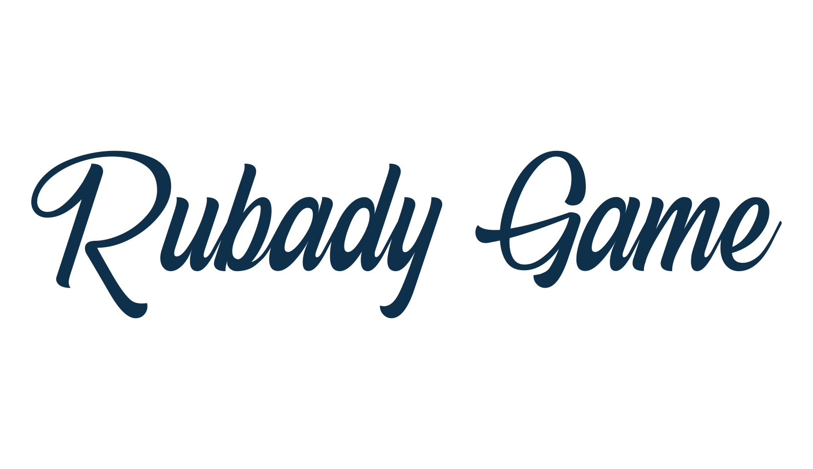 Rubady Game, display market font preview