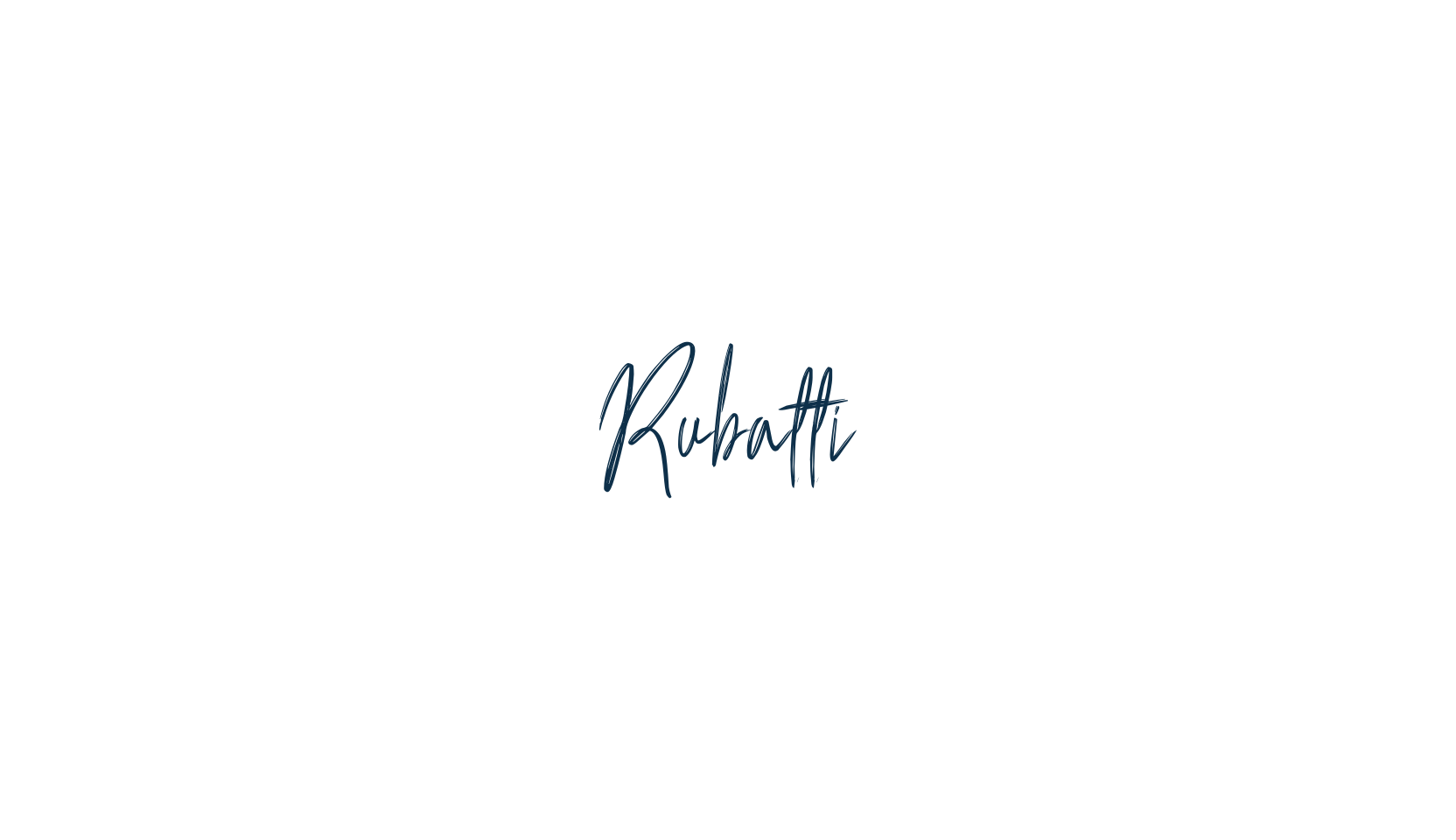 Rubatti, handwriting font preview