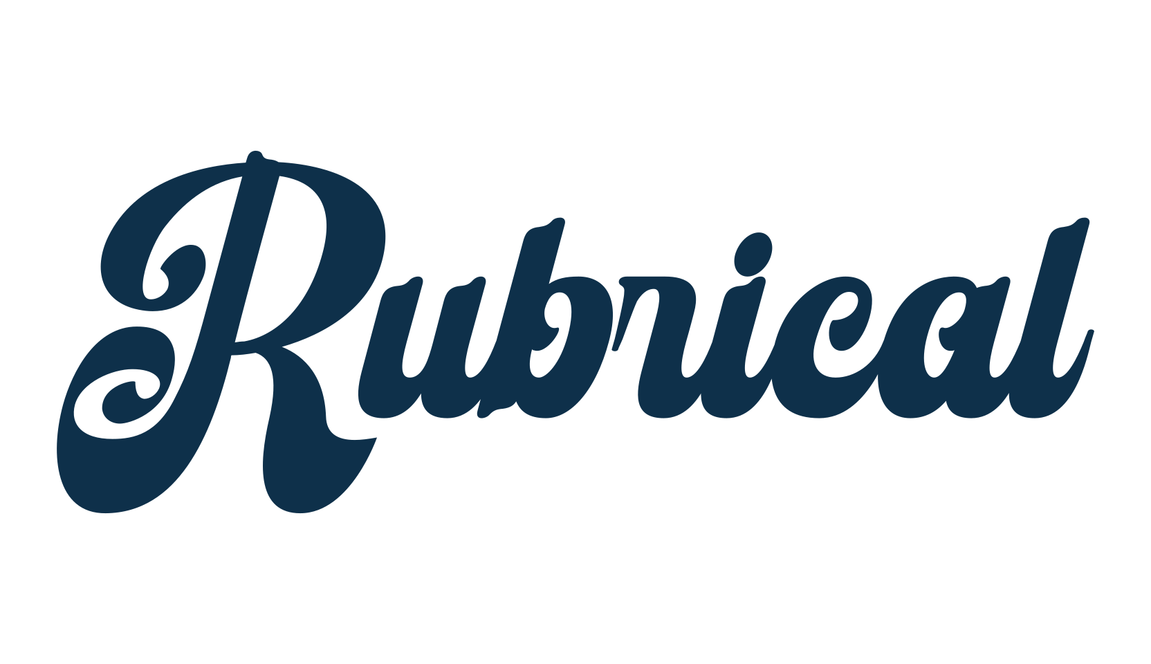 Rubrical, fancy old school decorative script calligraphy font preview