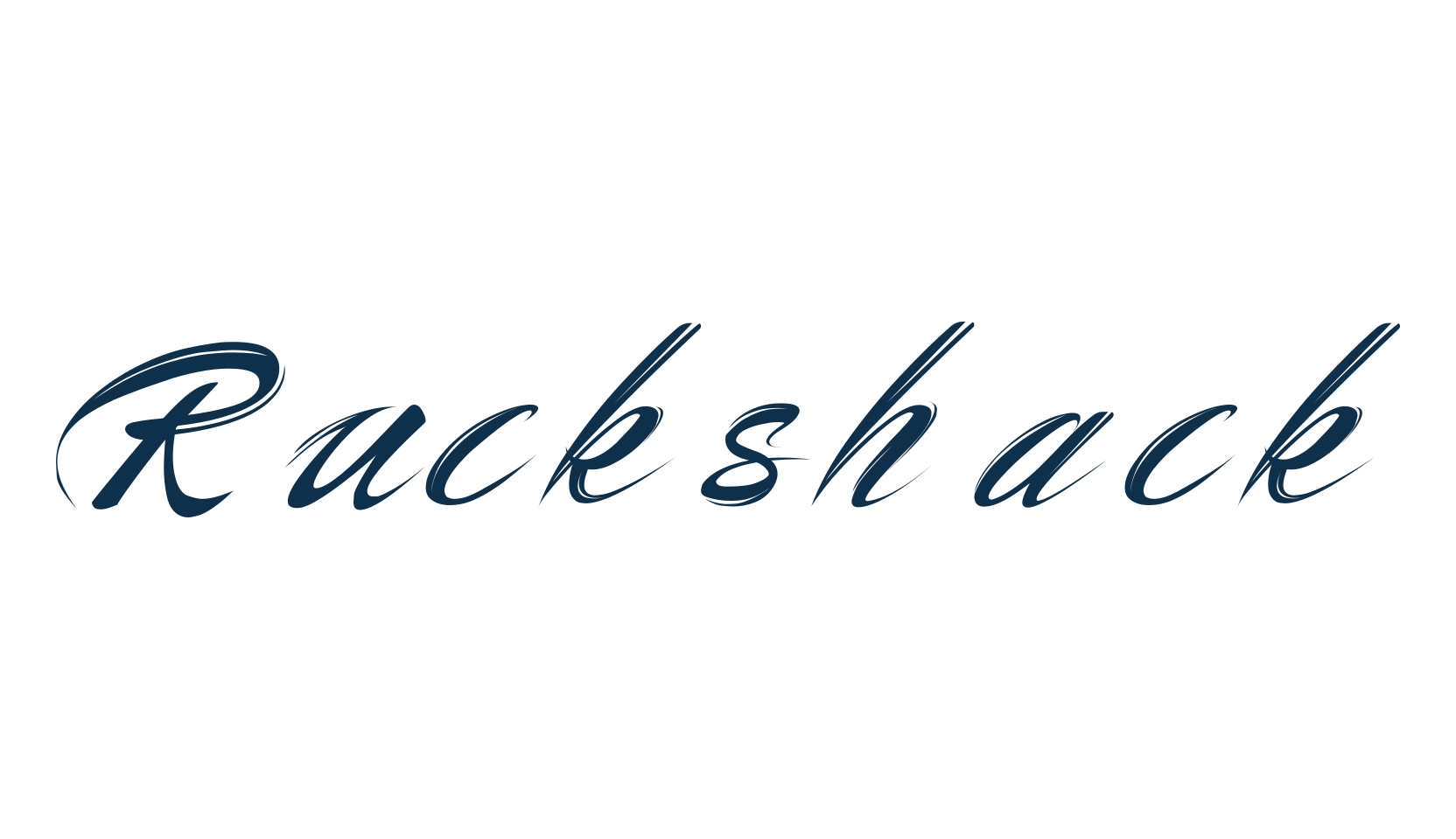 Ruckshack, various font preview
