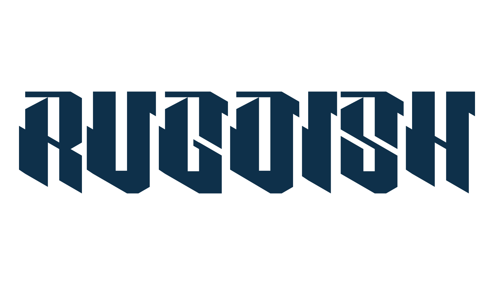 Rugdish, modern font preview